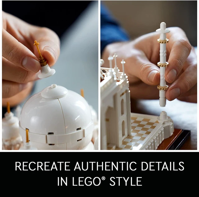Alt view image 7 of 11 - LEGO 21056 Architecture Taj Mahal