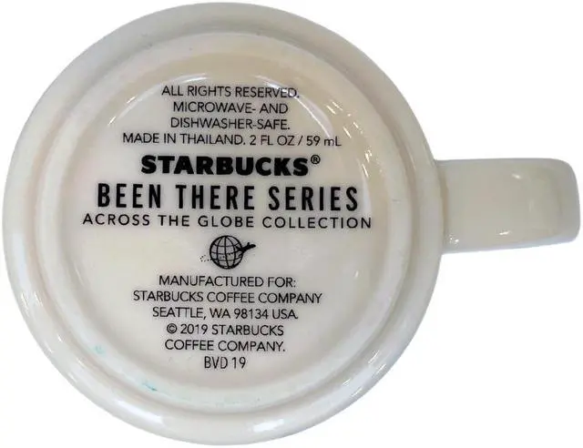 Alt view image 4 of 4 - Starbucks Been There Series Rhode Island Ceramic Demitasse Ornament Mug, 2 Oz