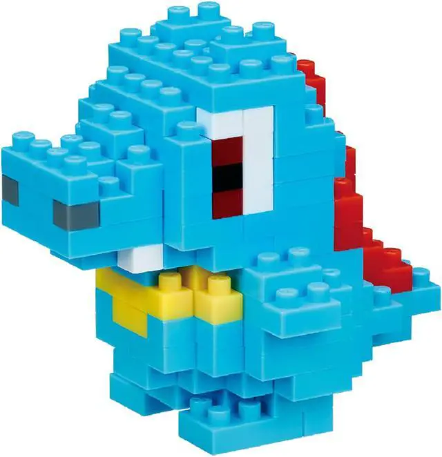 Main image of NanoBlock - Totodile Pokemon Series Building Kit