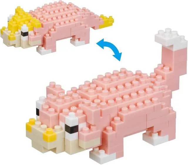 Alt view image 4 of 4 - nanoblock - Pokemon - Slowpoke, Pokemon Series Building Kit