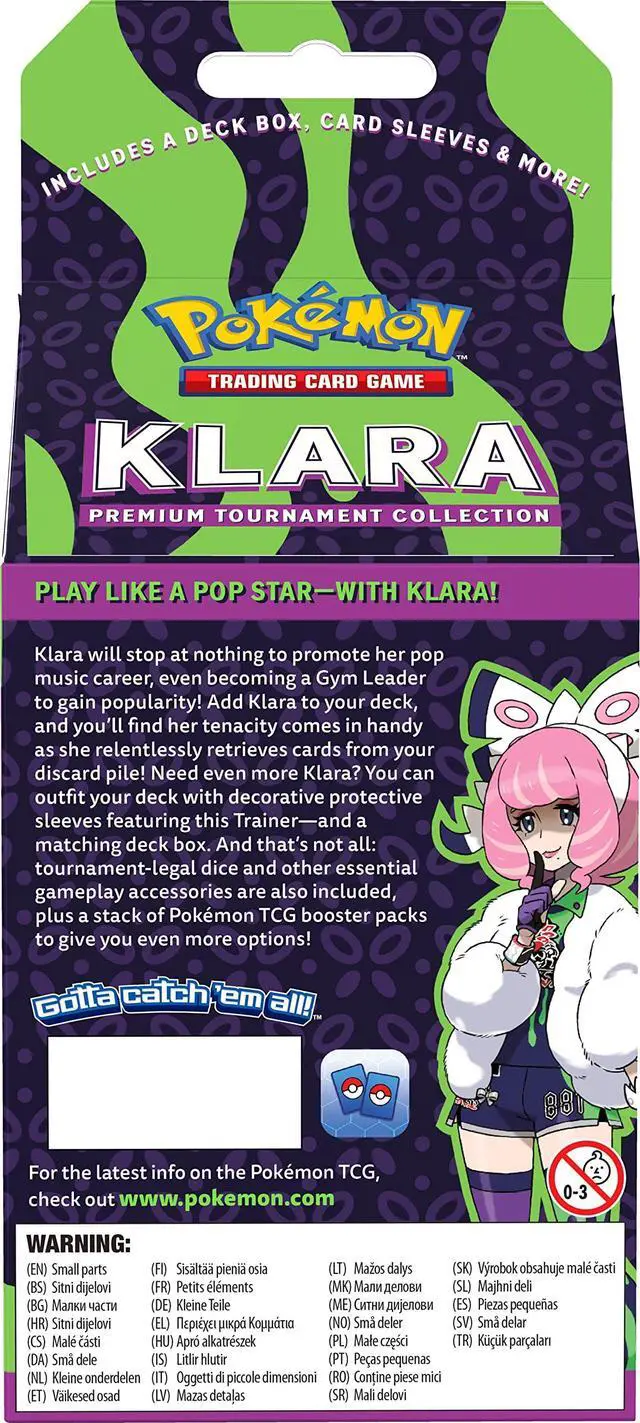 Alt view image 2 of 14 - Pokemon Klara Premium Tournament Collection