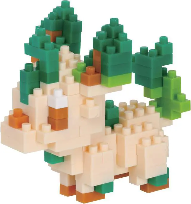 Alt view image 3 of 5 - Nanoblock Pokemon Leafeon NBPM071