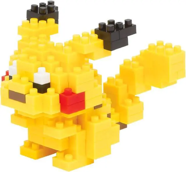 Alt view image 2 of 6 - Nanoblock pokemon pikachu NBPM-001 2013 Limited Edition