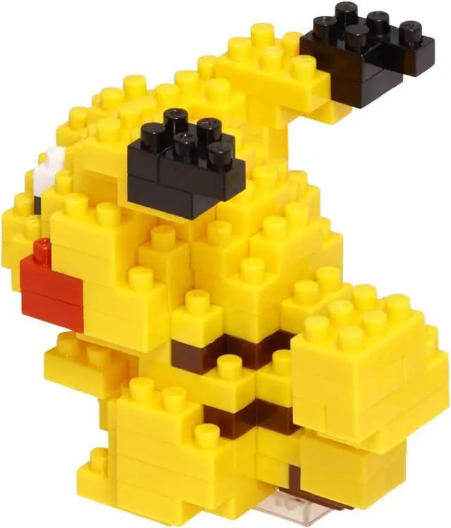 Alt view image 5 of 6 - Nanoblock pokemon pikachu NBPM-001 2013 Limited Edition