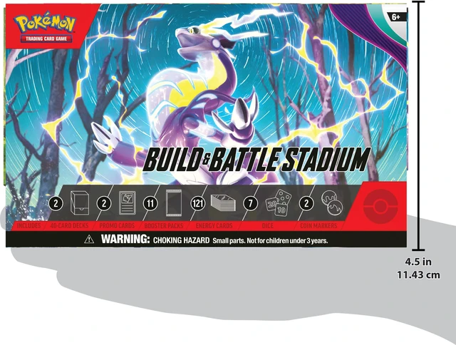 Alt view image 5 of 8 - Pokemon Scarlet & Violet (SV1) Build & Battle Stadium