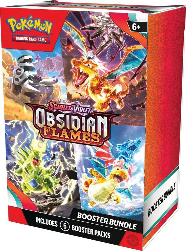 Alt view image 3 of 5 - Pokemon TCG: Scarlet & Violet - Obsidian Flames Booster Bundle