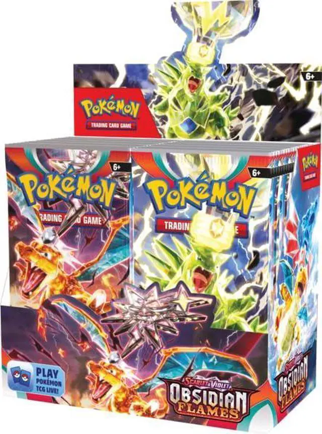 Alt view image 3 of 8 - Pokemon TCG: Scarlet & Violet - Obsidian Flames Booster Box