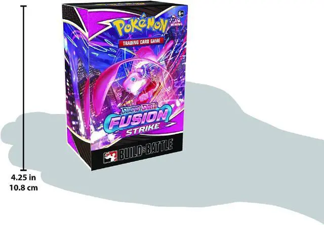 Alt view image 11 of 12 - Pokemon TCG: Sword Shield Build & Battle Stadium Fusion Strike Trading Cards