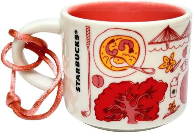 Alt view image 2 of 3 - Starbucks Been There Series South Carolina Ceramic Demitasse Ornament Mug, 2 Oz