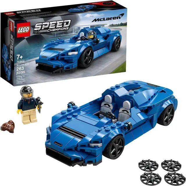 Main image of LEGO Speed Champions McLaren Elva 76902 Building Kit; Top Toy Car; Cool Toy for Kids; New 2021 (263 Pieces)