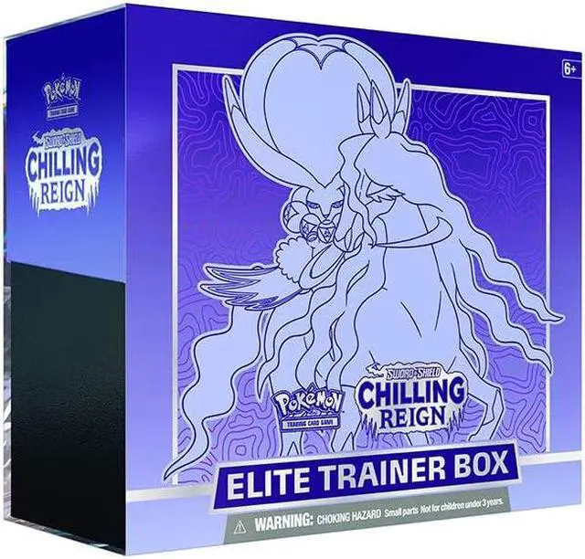 Main image of Pokemon TCG: Chilling Reign Elite Trainer Box [Shadow Rider Calyrex]