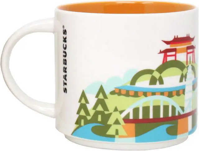 Alt view image 2 of 3 - Starbucks You Are Here Series Lanzhou Ceramic Mug, 14 Oz