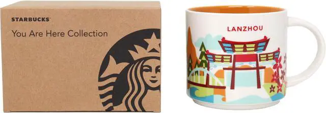Alt view image 3 of 3 - Starbucks You Are Here Series Lanzhou Ceramic Mug, 14 Oz