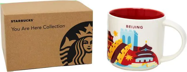 Alt view image 3 of 3 - Starbucks You Are Here Series Beijing Ceramic Mug, 14 Oz