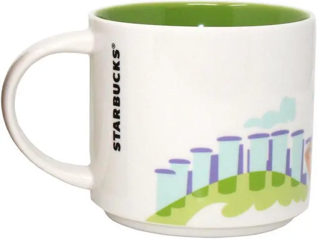Alt view image 2 of 2 - Starbucks You Are Here Series Hohhot Ceramic Mug, 14 Oz