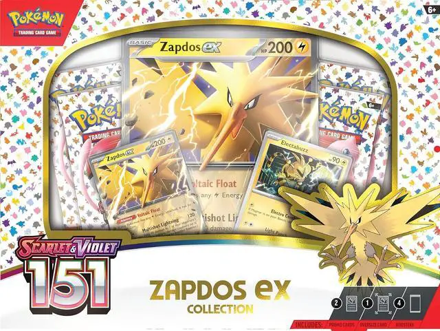 Alt view image 2 of 5 - Pokemon TCG: Scarlet & Violet - 151 Zapdos ex Collection