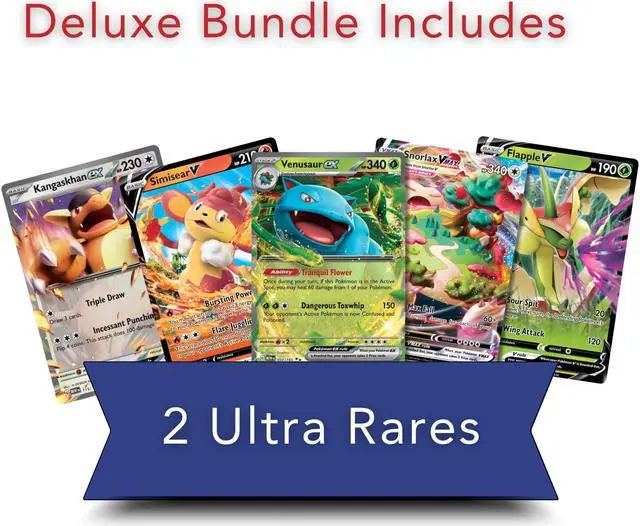 Alt view image 3 of 4 - Exclusive Deluxe Bundle | 50 Genuine Cards | Includes 2 Guaranteed Ultra Rares: Legendary, VSTAR, VMAX, V, GX, or EX | Plus 2 Holos or Rares | BlueProton Deck Box compatible with trading cards