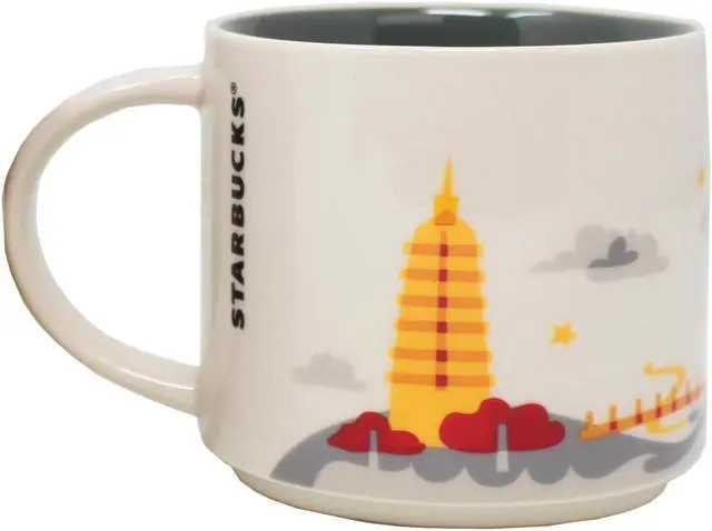 Alt view image 2 of 3 - Starbucks You Are Here Series Shenyang Ceramic Mug, 14 Oz