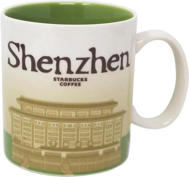 Main image of Starbucks Global Icon Series Shenzhen Ceramic Mug, 16 Oz