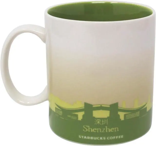 Alt view image 2 of 2 - Starbucks Global Icon Series Shenzhen Ceramic Mug, 16 Oz
