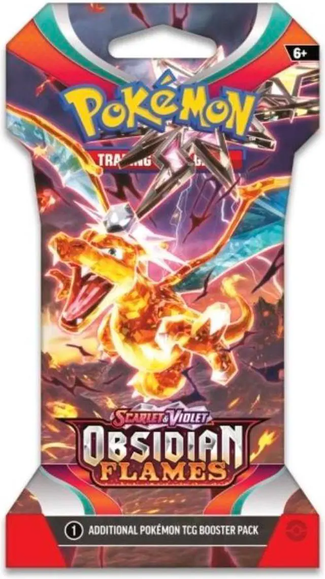 Main image of Pokemon Scarlet & Violet Obsidian Flames Sleeved Booster | Charizard