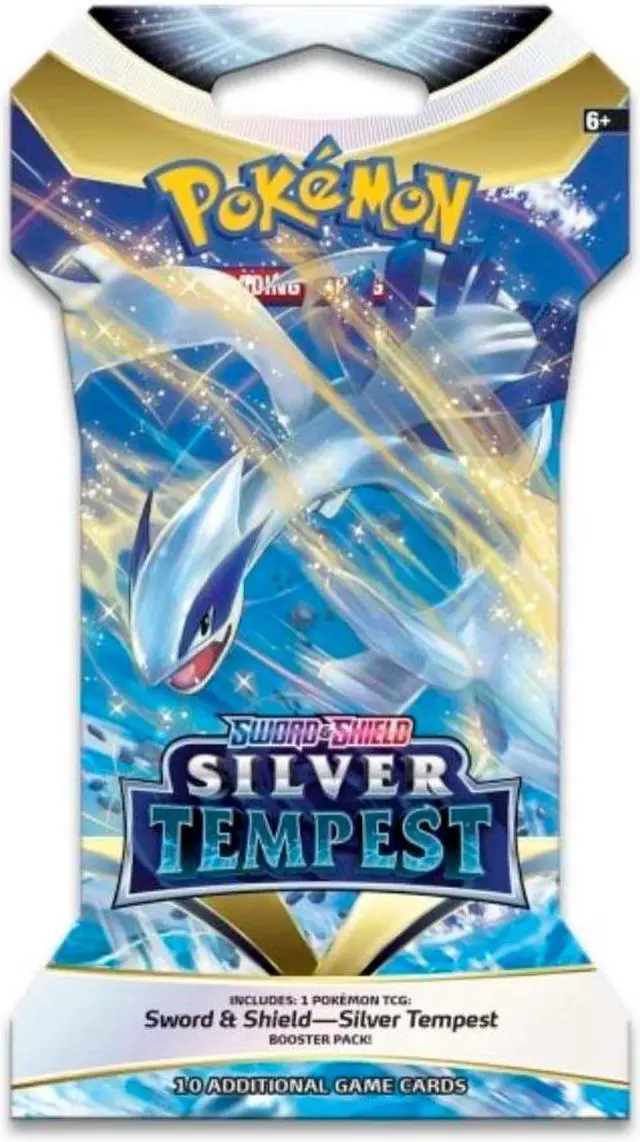 Main image of Pokemon Sword & Shield Silver Tempest Sleeved Booster | Lugia
