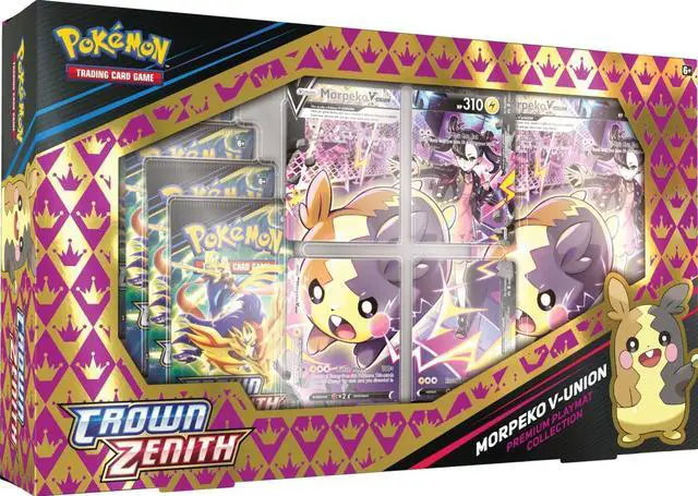Main image of Pokemon TCG: Crown Zenith Premium Playmat Collection Morpeko V-Union Box