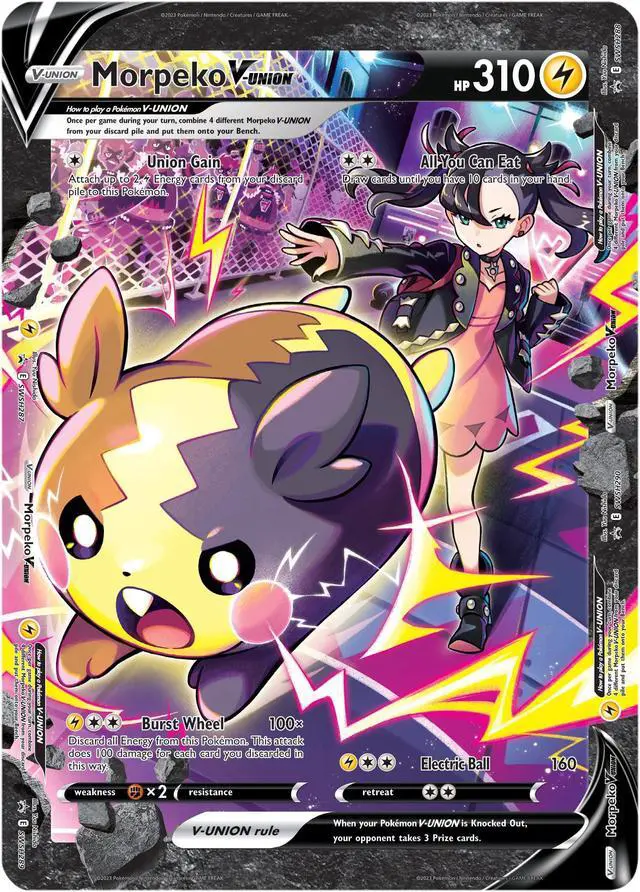 Alt view image 5 of 7 - Pokemon TCG: Crown Zenith Premium Playmat Collection Morpeko V-Union Box