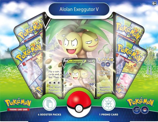 Alt view image 3 of 4 - Pokemon TCG: Pokemon GO Collection Alolan Exeggutor V