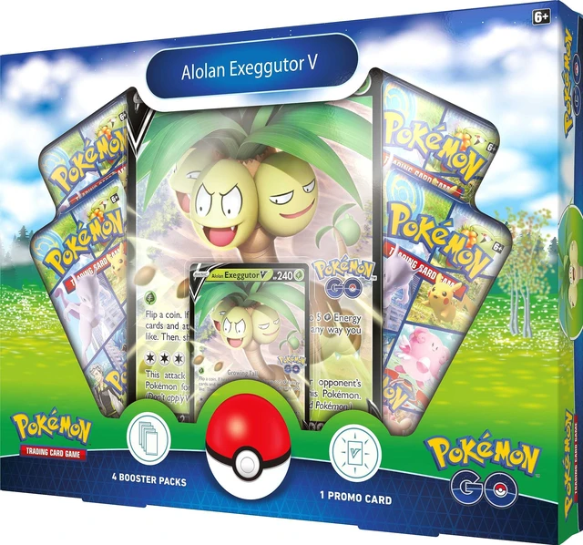 Alt view image 4 of 4 - Pokemon TCG: Pokemon GO Collection Alolan Exeggutor V