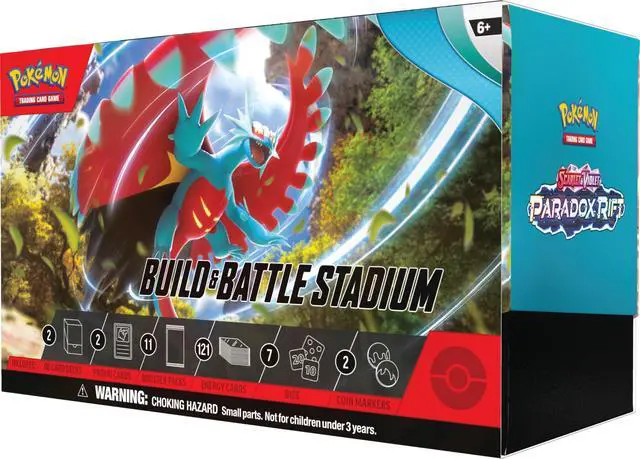 Alt view image 3 of 5 - Pokmon TCG: Scarlet & Violet?Paradox Rift Build & Battle Stadium