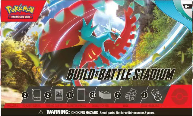 Alt view image 2 of 5 - Pokmon TCG: Scarlet & Violet?Paradox Rift Build & Battle Stadium