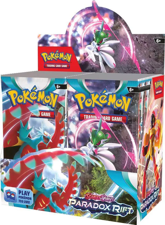 Alt view image 3 of 9 - Pokemon TCG: Scarlet & Violet - Paradox Rift Booster Box