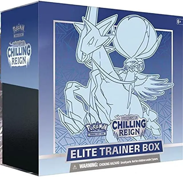 Alt view image 2 of 3 - Pokemon TCG: Chilling Reign Elite Trainer Box [Shadow Rider Calyrex]