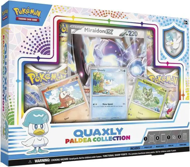 Main image of Pokemon TCG: Paldea Pin Collection - Quaxly