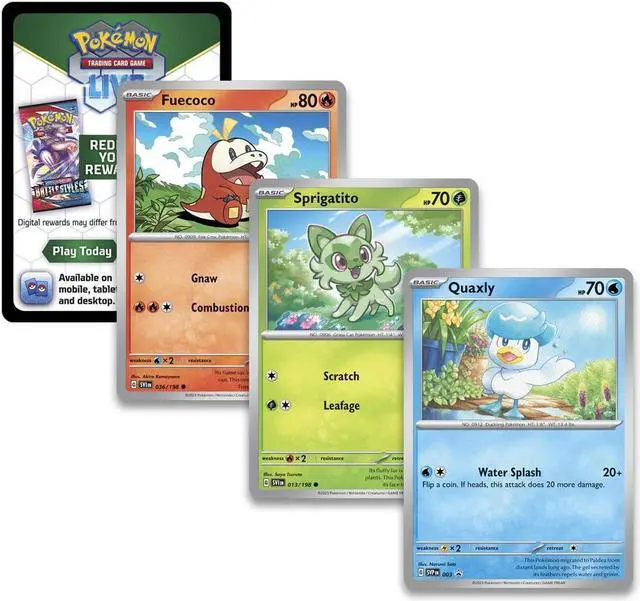 Alt view image 3 of 6 - Pokemon TCG: Paldea Pin Collection - Quaxly