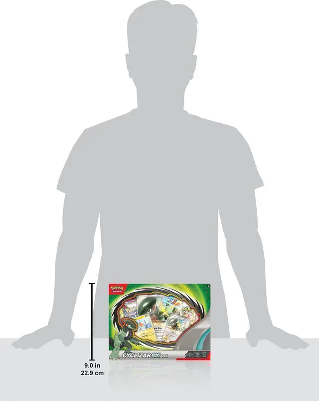 Alt view image 5 of 5 - Pokemon TCG: Cyclizar ex Box - 4 Packs, Promo Cards