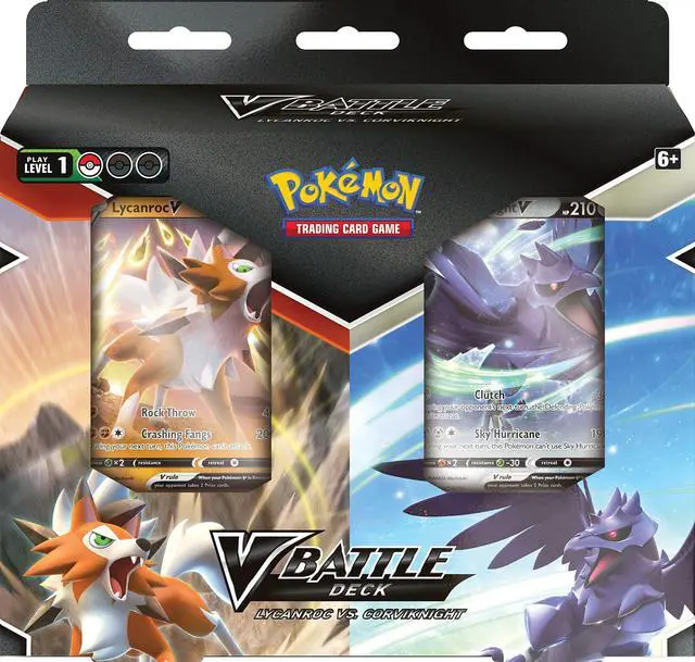 Alt view image 3 of 4 - Pokemon V Battle Deck | Lycanroc vs. Corviknight
