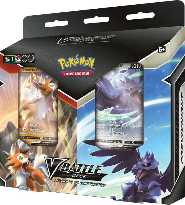Alt view image 4 of 4 - Pokemon V Battle Deck | Lycanroc vs. Corviknight