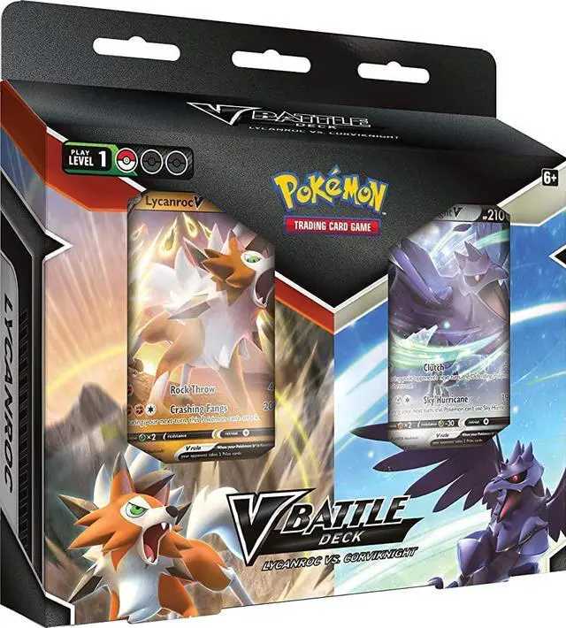 Main image of Pokemon V Battle Deck | Lycanroc vs. Corviknight