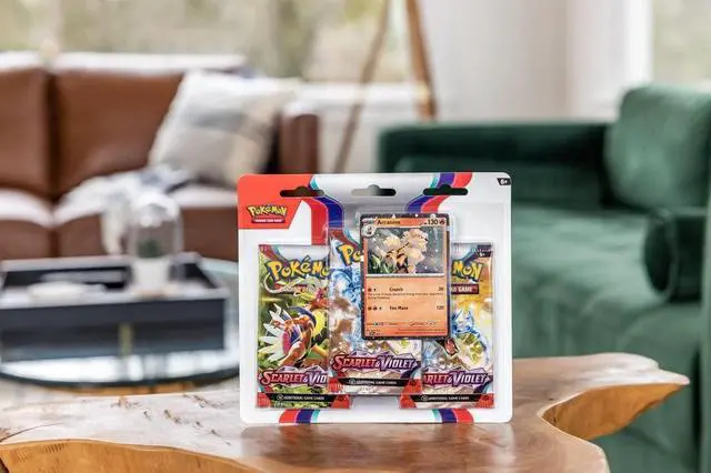 Alt view image 2 of 3 - Pokemon Scarlet & Violet | 3-Pack Blister | Arcanine