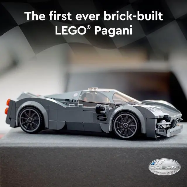Alt view image 9 of 13 - LEGO 76915 Speed Champions Pagani Utopia Hypercar