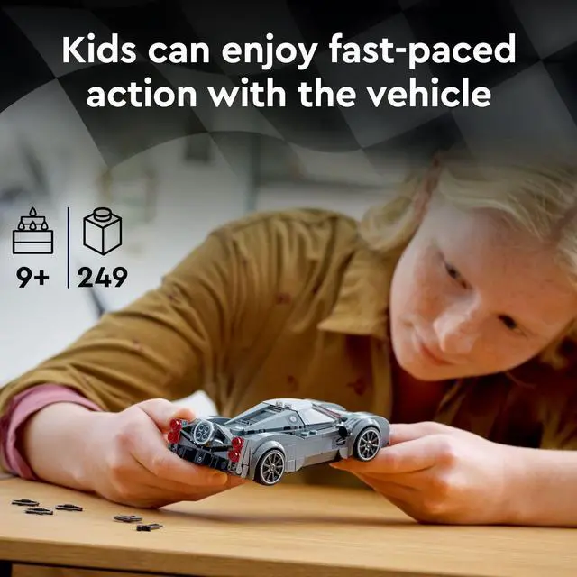 Alt view image 10 of 13 - LEGO 76915 Speed Champions Pagani Utopia Hypercar