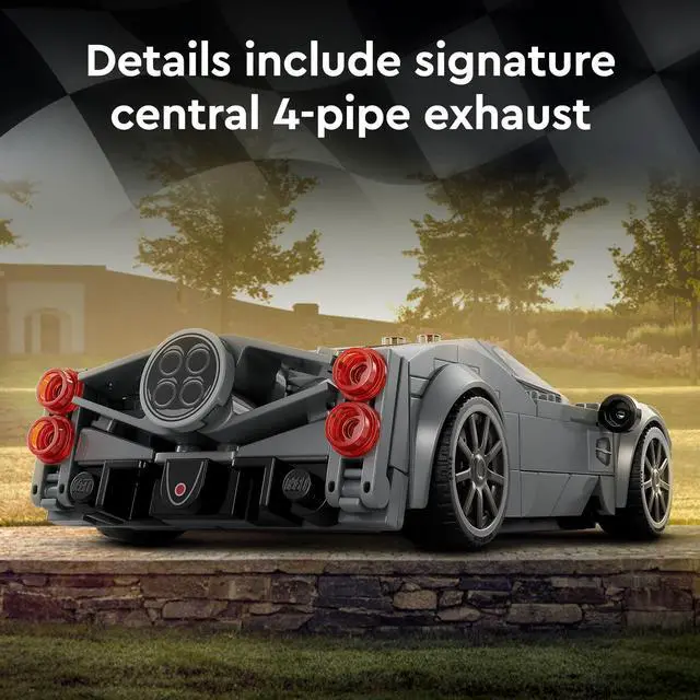 Alt view image 11 of 13 - LEGO 76915 Speed Champions Pagani Utopia Hypercar