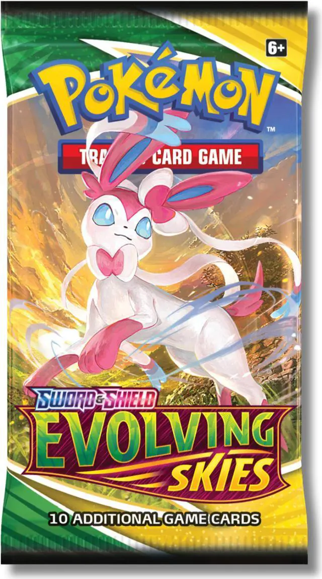 Main image of Pokemon Sword & Shield Evolving Skies Booster Pack | Sylveon