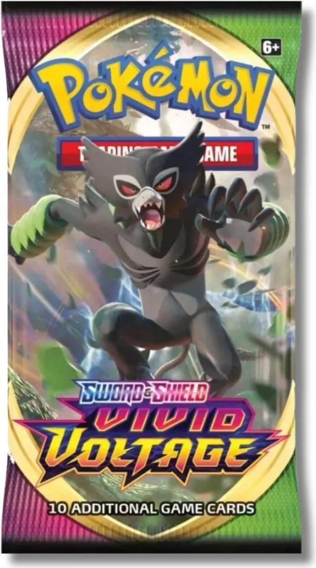 Main image of Pokemon Sword & Shield Vivid Voltage Booster Pack | Zarude