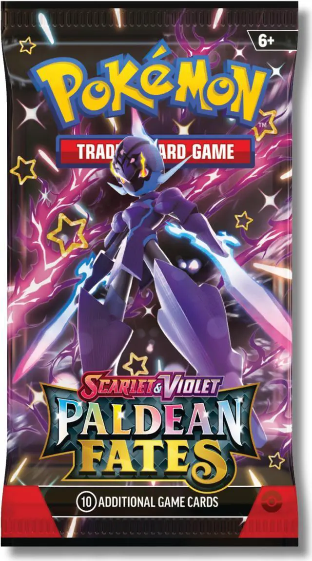 Main image of Pokemon Scarlet & Violet Paldean Fates Booster Pack | Shiny Ceruledge