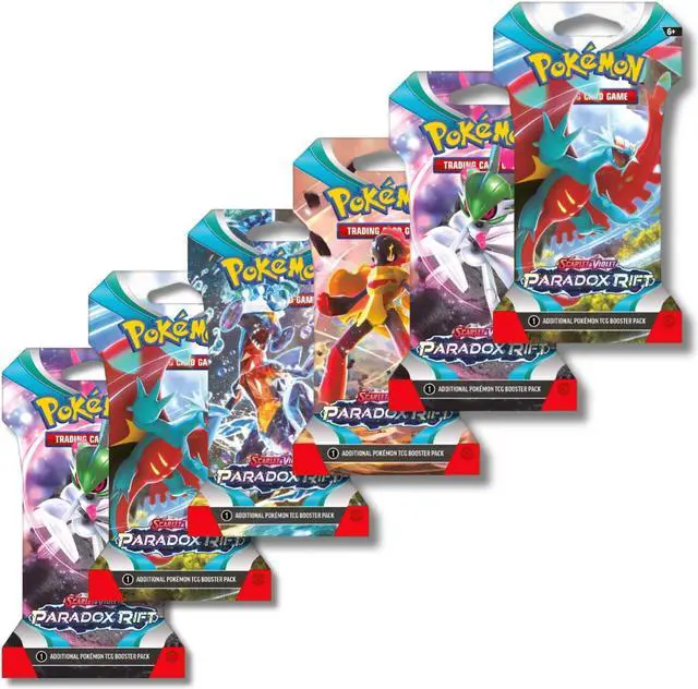 pokemon paradox rift sleeved booster pack Pokemon Scarlet & Violet Paradox Rift | 6 Sleeved Booster Packs