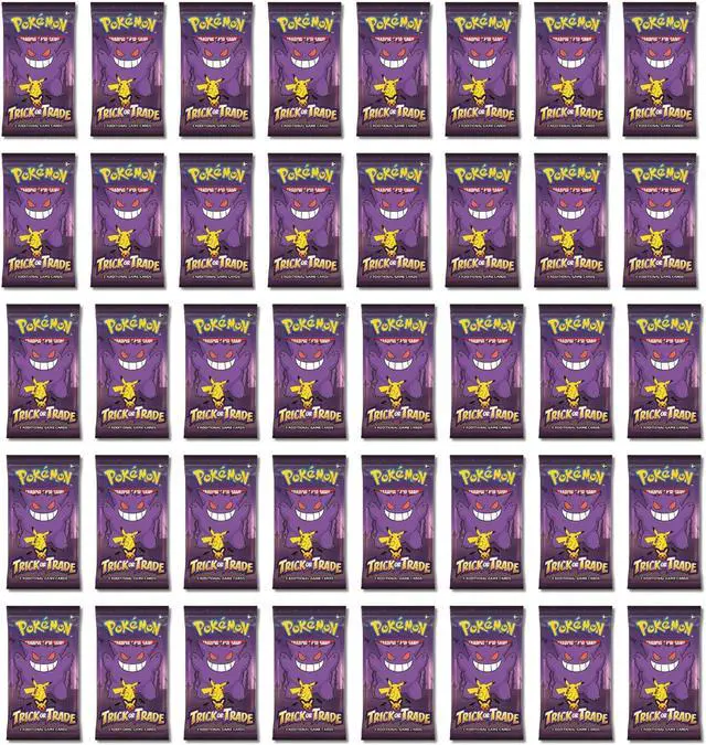 Pokemon 2023 Trick or Trade Gengar & Pikachu | 40 Mini Booster Packs - Newegg.com Pokemon 2023 Trick or Trade Gengar & Pikachu | 40 Mini Booster Packs - Newegg.com