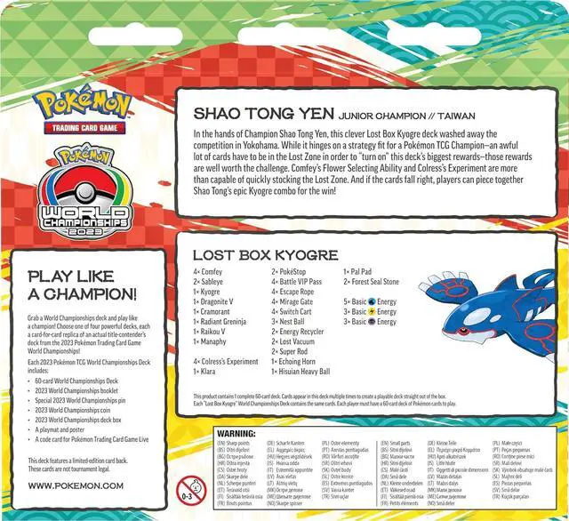 Alt view image 4 of 5 - Pokemon World Championships 2023 Deck | Shao Tong Yen